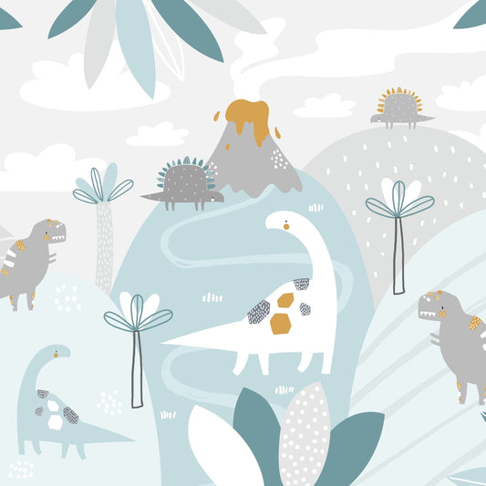 Dinos in hills