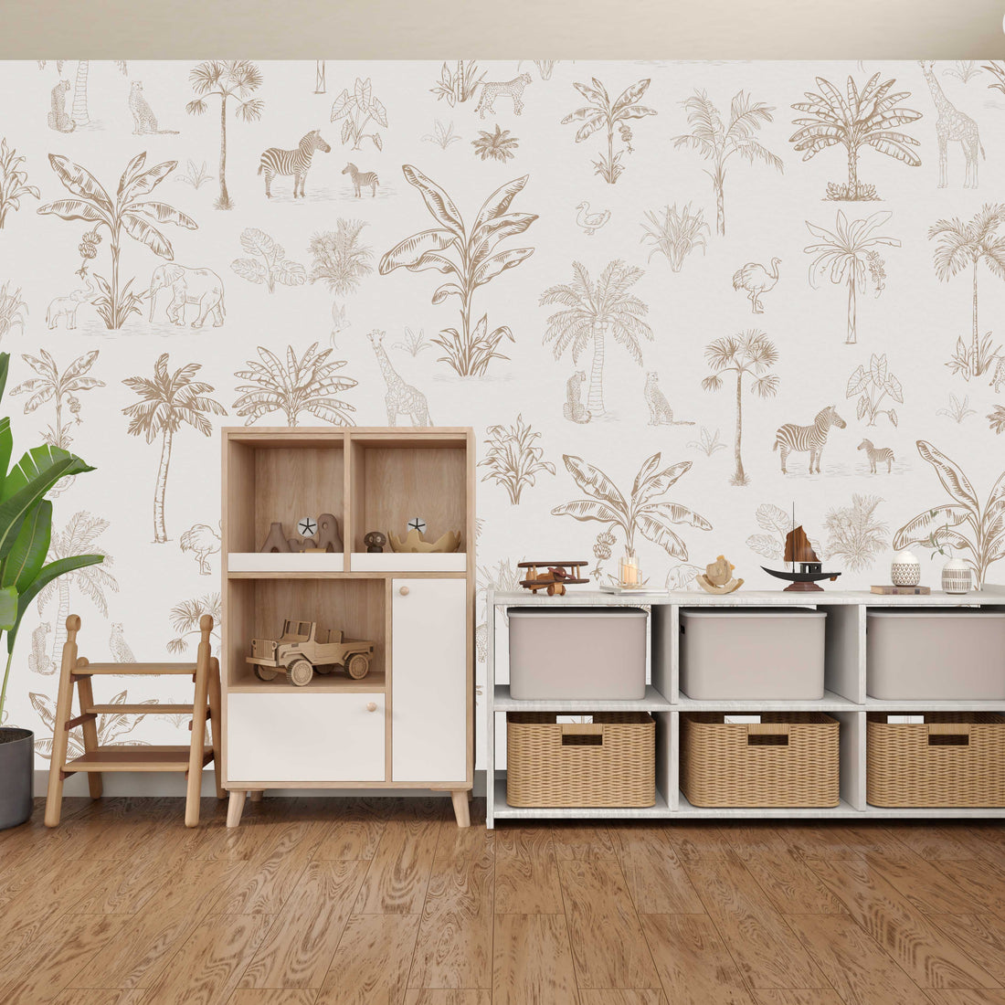 Accent Walls: Chic Magic with Wallpaper in Any Room