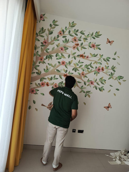 Transform Kids' Spaces with Charming Forest-Themed Wallpaper