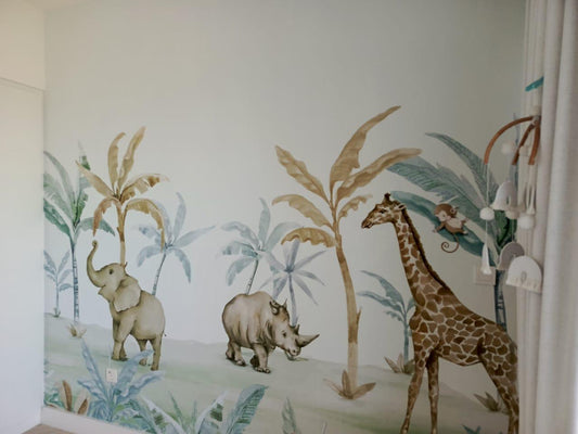 Kids Wallpaper Dubai Safari Nursery