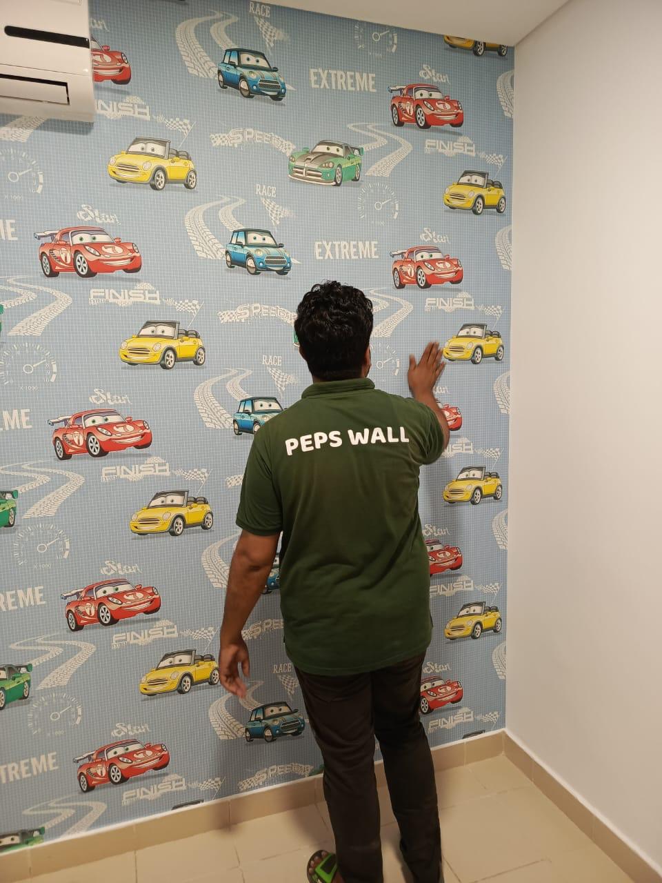 Kids Wallpaper Dubai Nursery Cars