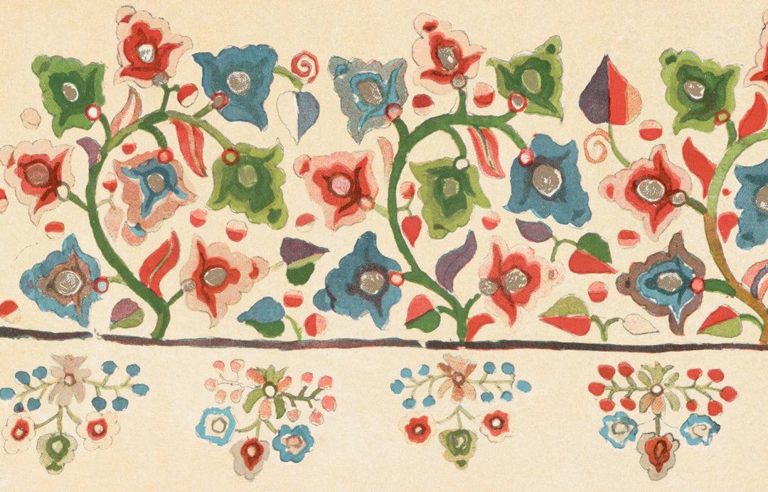 Brighten Your Child's Space with Floral Wallpaper Designs