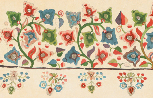 Brighten Your Child's Space with Floral Wallpaper Designs