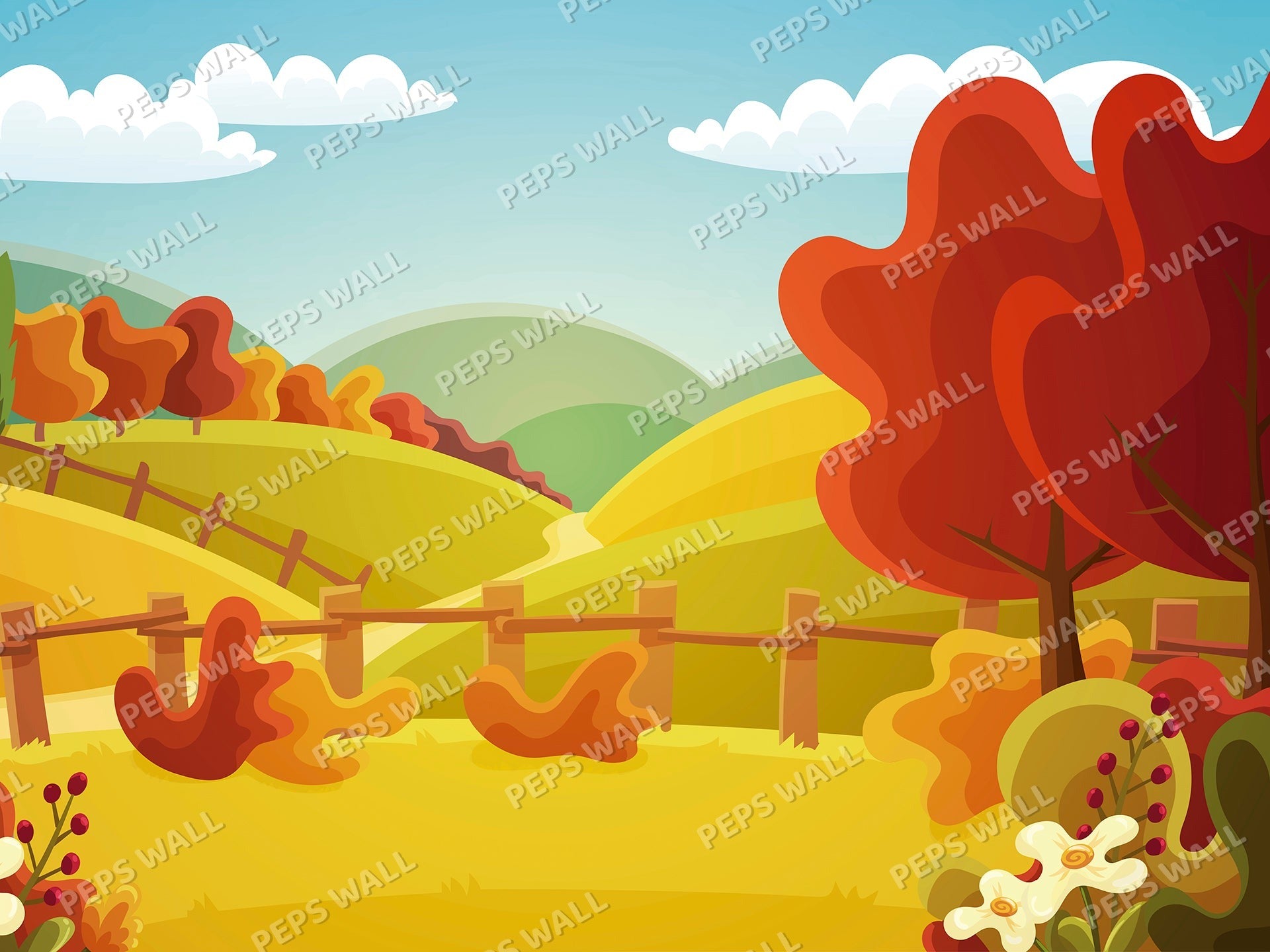 Spring landscape