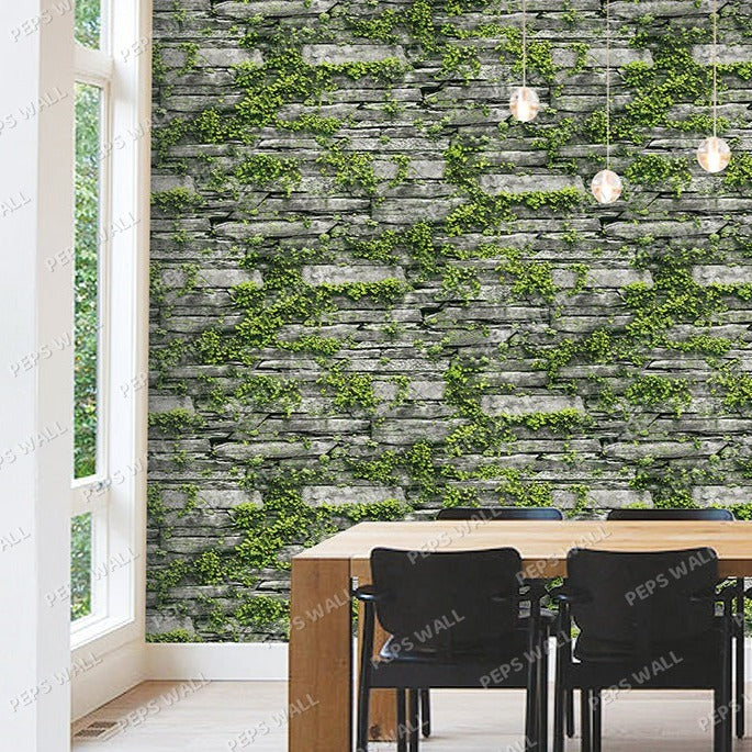 Humming Stone — stone wallpaper mural, Peps Wall Dubai