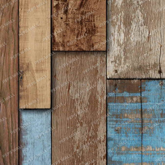 Vintage Wood — wood wallpaper mural, Peps Wall Dubai