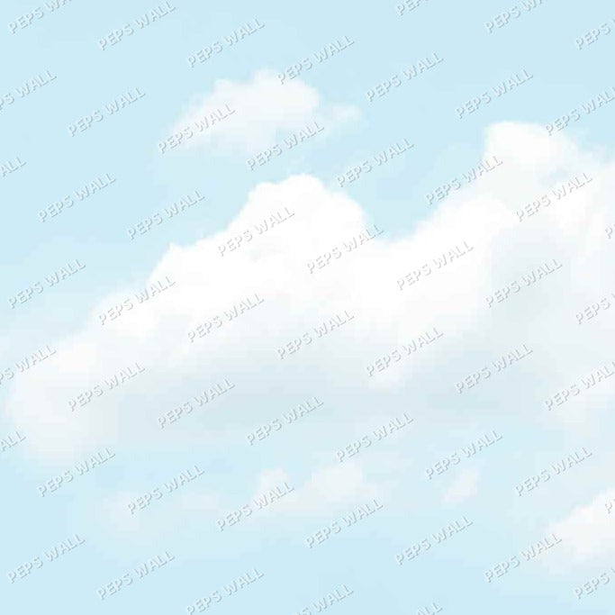 Sky blue — custom wallpaper mural mural, Peps Wall Dubai
