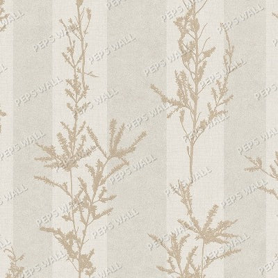 Riga - Brown — floral wallpaper mural, Peps Wall Dubai
