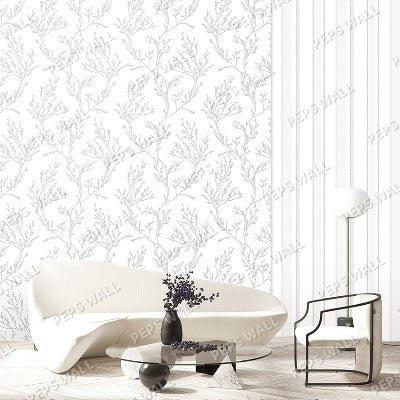 Blossom - White — cherry blossom wallpaper mural, Peps Wall Dubai