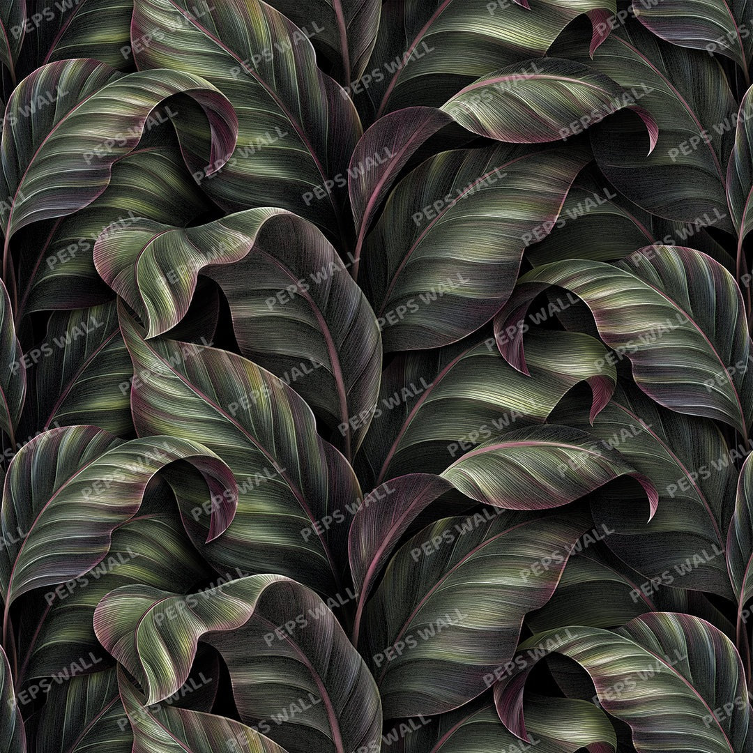 Palm Leaves 25 — tropical palm wallpaper Dubai, Peps Wall