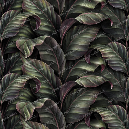 Palm Leaves 25 — tropical palm wallpaper Dubai, Peps Wall