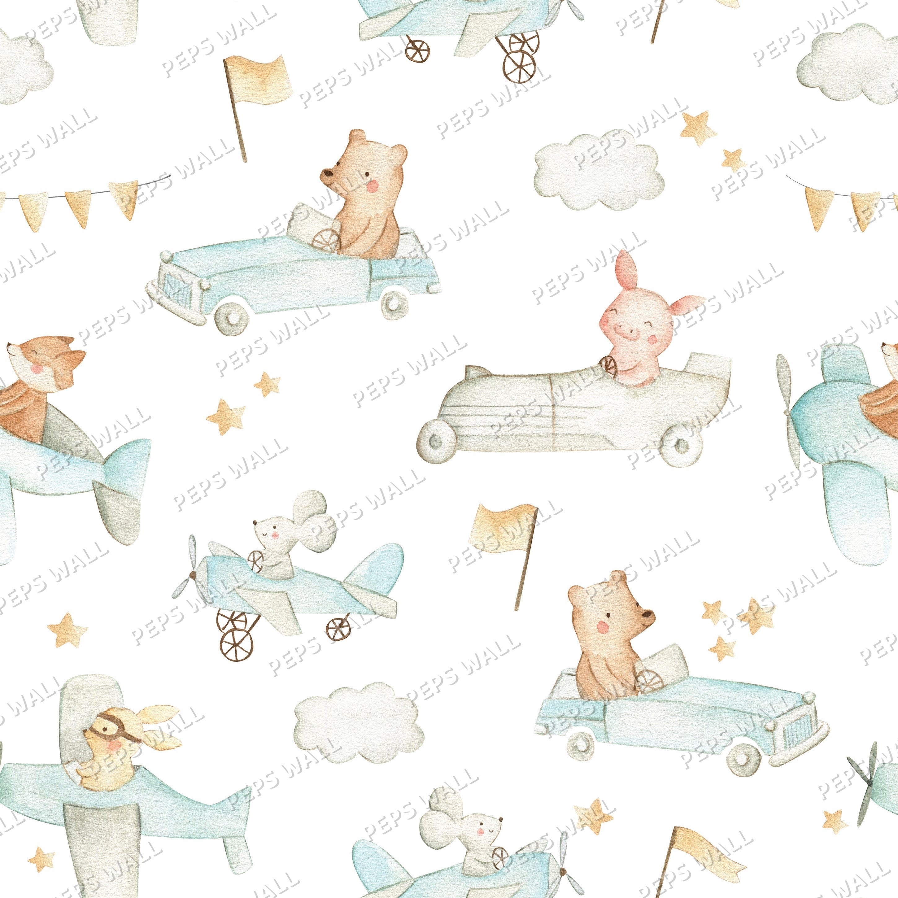 Cute animals, cars & planes