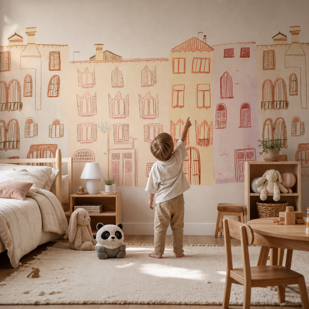 Murano kids room mockup