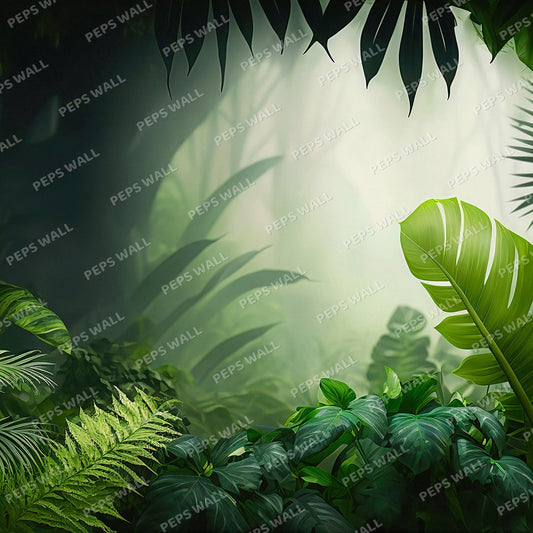 Tropical scenery — tropical wallpaper Dubai, Peps Wall