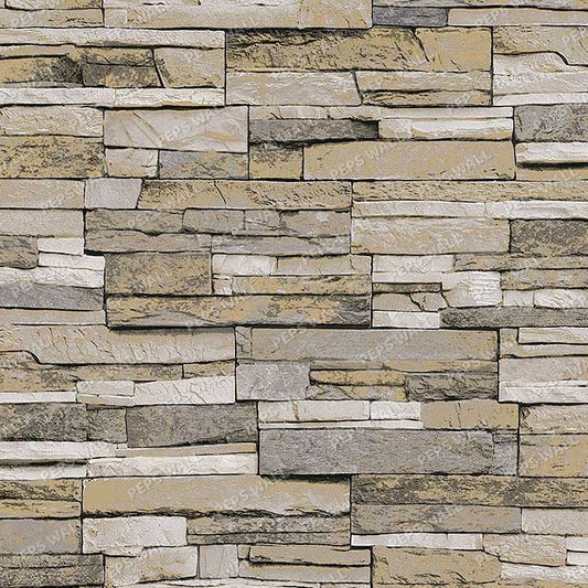 Bricksburg — brick wallpaper mural, Peps Wall Dubai