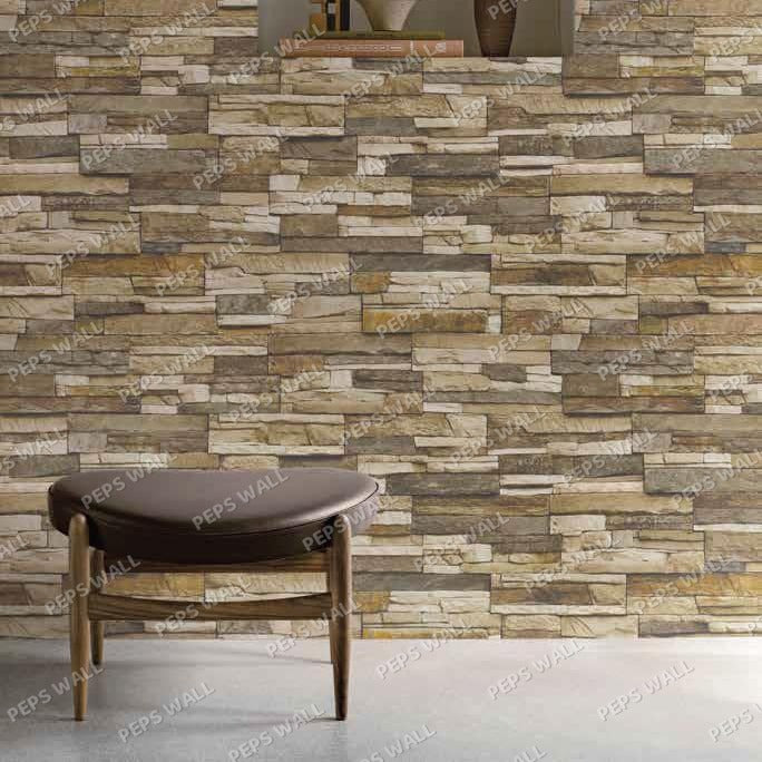 Brickton — brick wallpaper mural, Peps Wall Dubai
