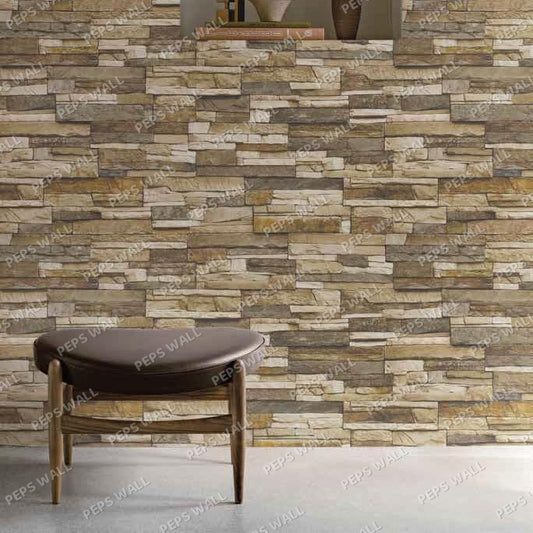 Brickton — brick wallpaper mural, Peps Wall Dubai