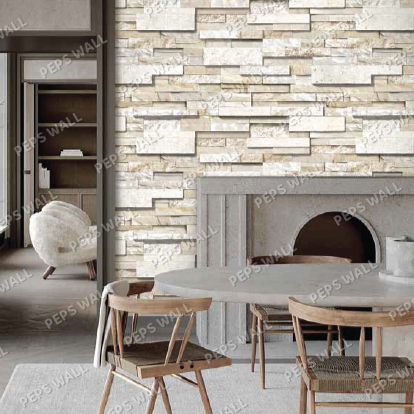 Mix Color Bricks — brick wallpaper Dubai, Peps Wall