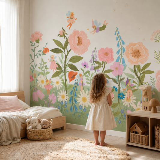 Fairy Tale kids room mockup