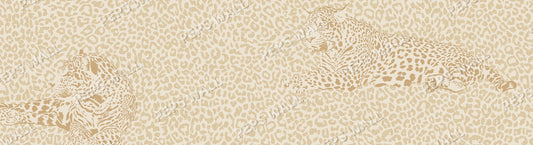 Jaguar - Gold — scenic landscape wallpaper mural, Peps Wall Dubai