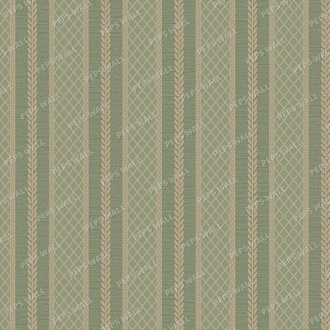 Silky - Green — geometric wallpaper mural, Peps Wall Dubai