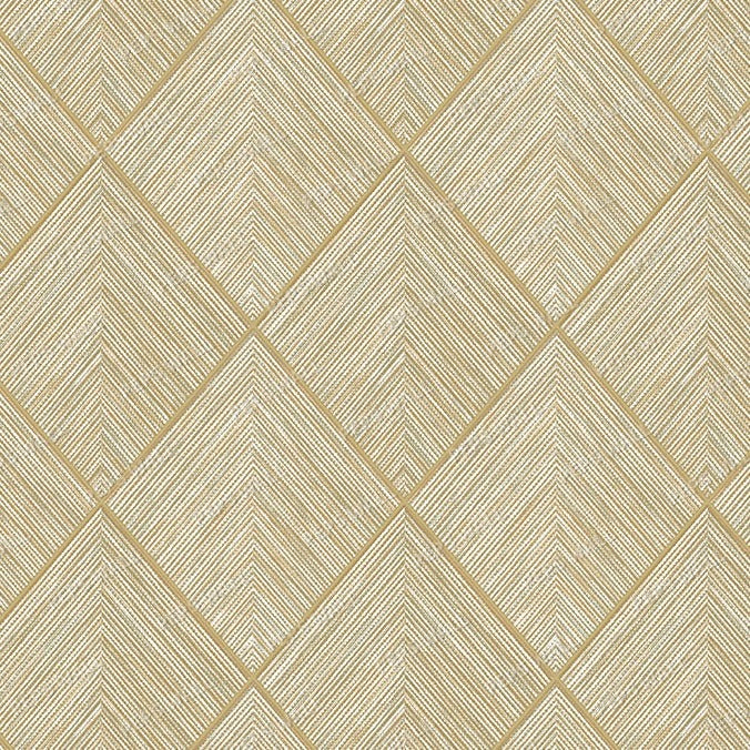 Jacquard - Gold — geometric wallpaper mural, Peps Wall Dubai