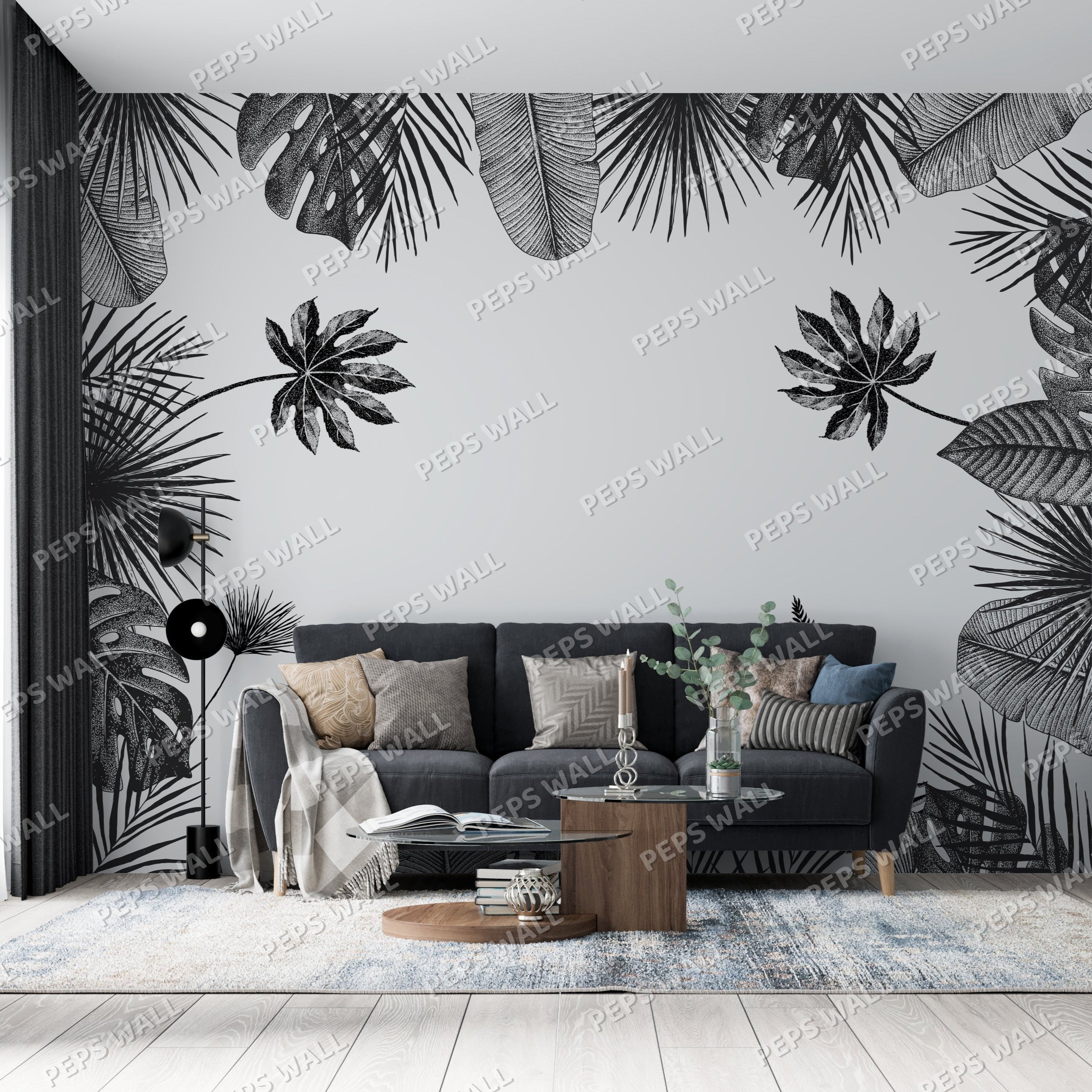 Amazoni — scenic landscape wallpaper Dubai, Peps Wall