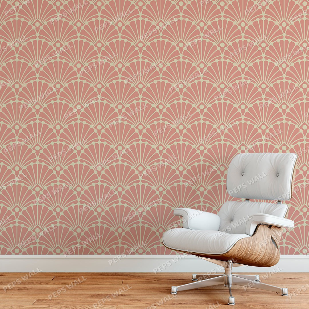 Clarice — geometric wallpaper Dubai, Peps Wall