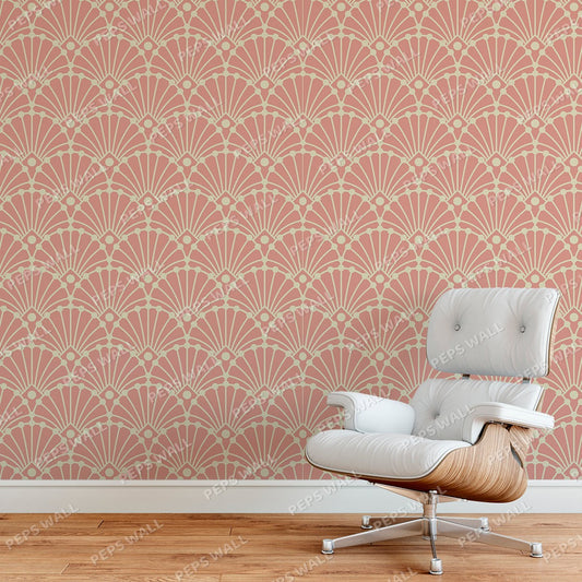 Clarice — geometric wallpaper Dubai, Peps Wall