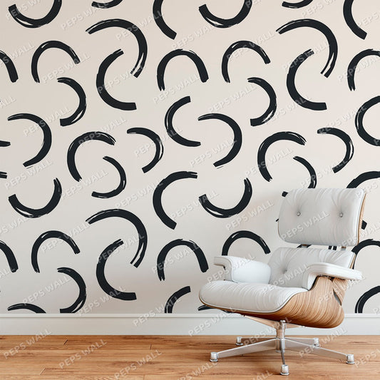 Fernand — geometric wallpaper Dubai, Peps Wall