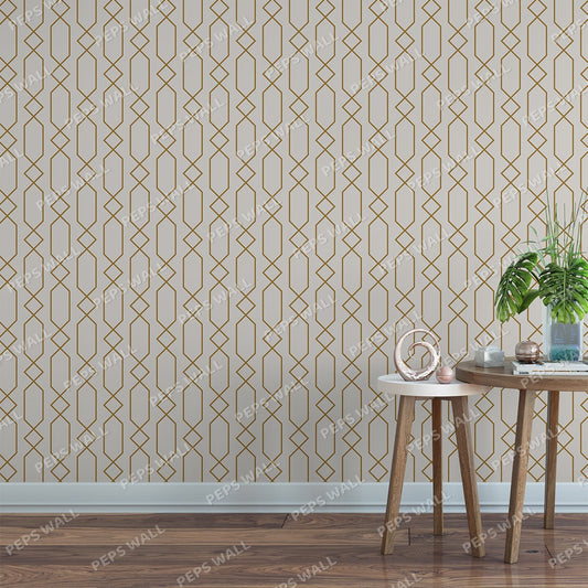 Eugene — geometric wallpaper Dubai, Peps Wall