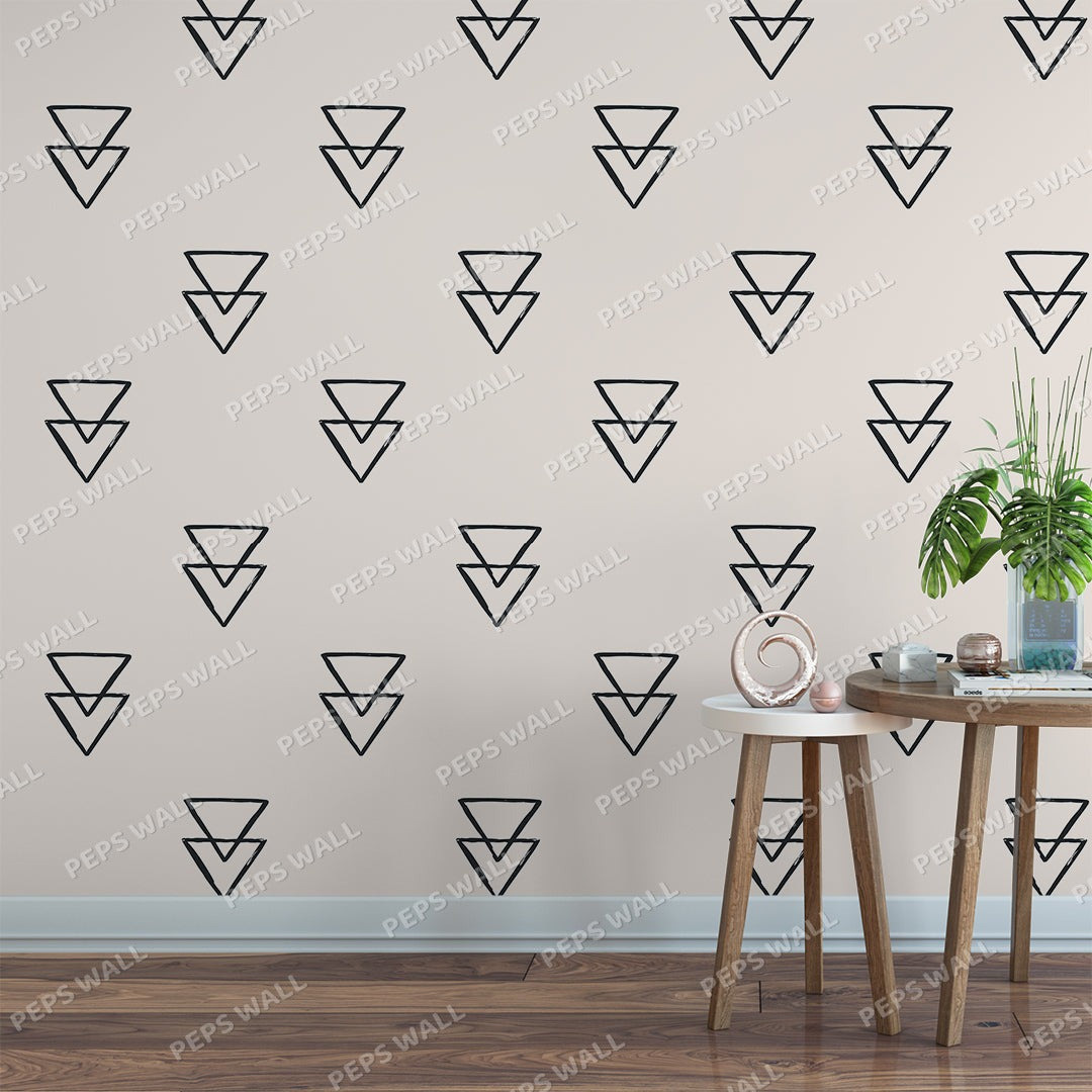 Sonia — geometric wallpaper Dubai, Peps Wall