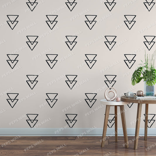 Sonia — geometric wallpaper Dubai, Peps Wall