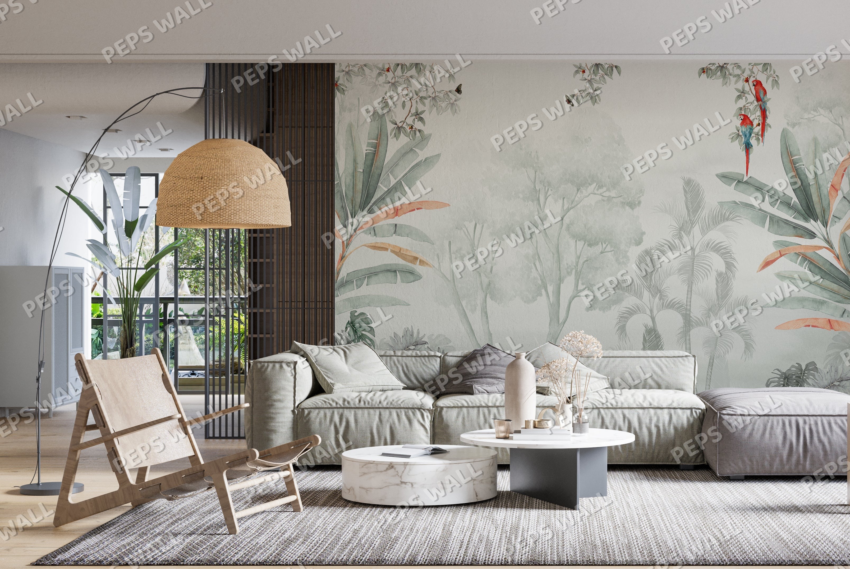 Arara — scenic landscape wallpaper Dubai, Peps Wall