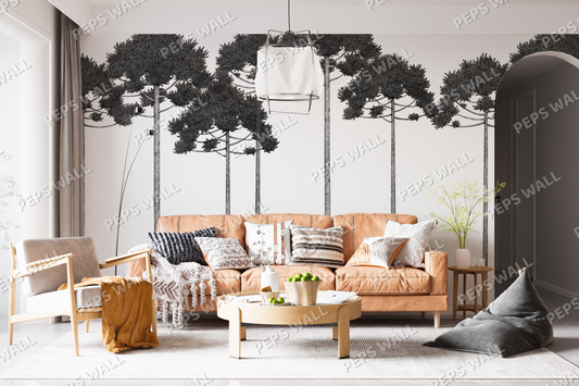 Araucarias — scenic landscape wallpaper Dubai, Peps Wall