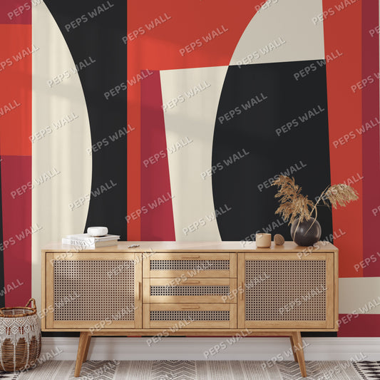 Arte — geometric wallpaper Dubai, Peps Wall