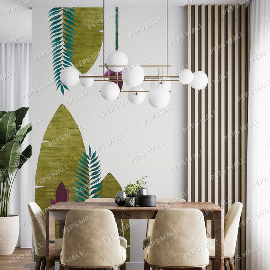 Bananier — floral wallpaper Dubai, Peps Wall