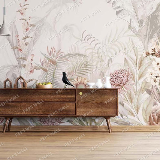Blooming — custom wallpaper mural mural, Peps Wall Dubai
