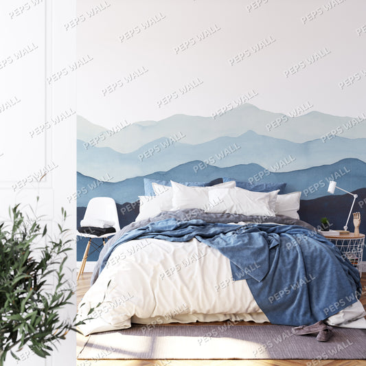 Blue Mountains — scenic landscape wallpaper Dubai, Peps Wall