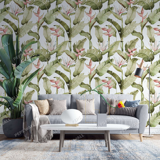 Brazil — floral wallpaper Dubai, Peps Wall
