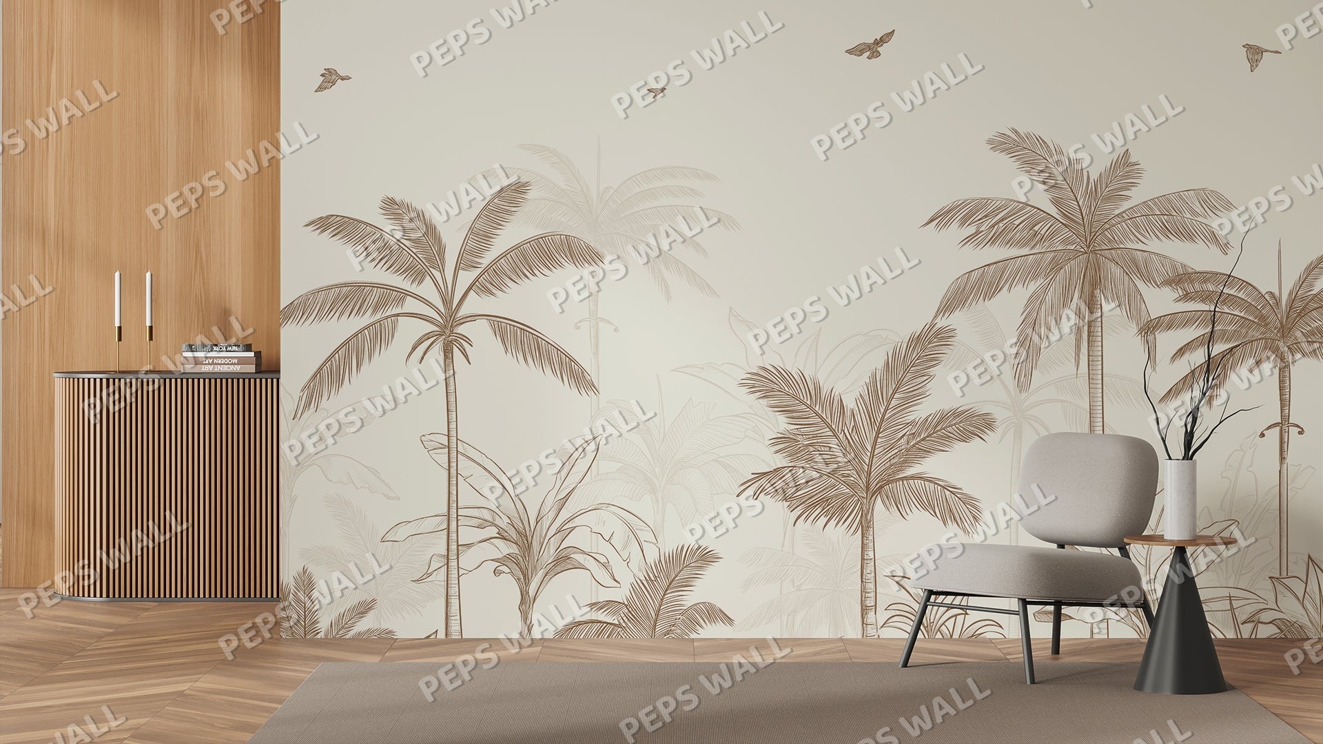 Brown Palms