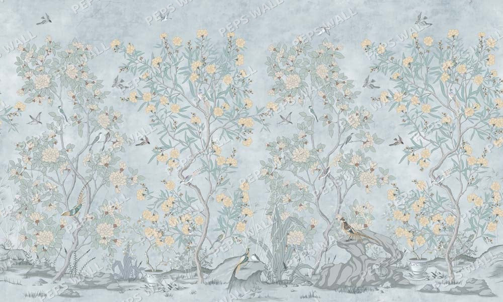 Serene Chinoiserie - Blue