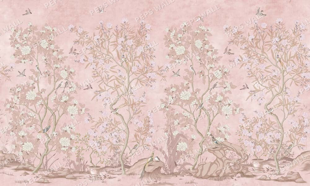 Serene Chinoiserie - Pink