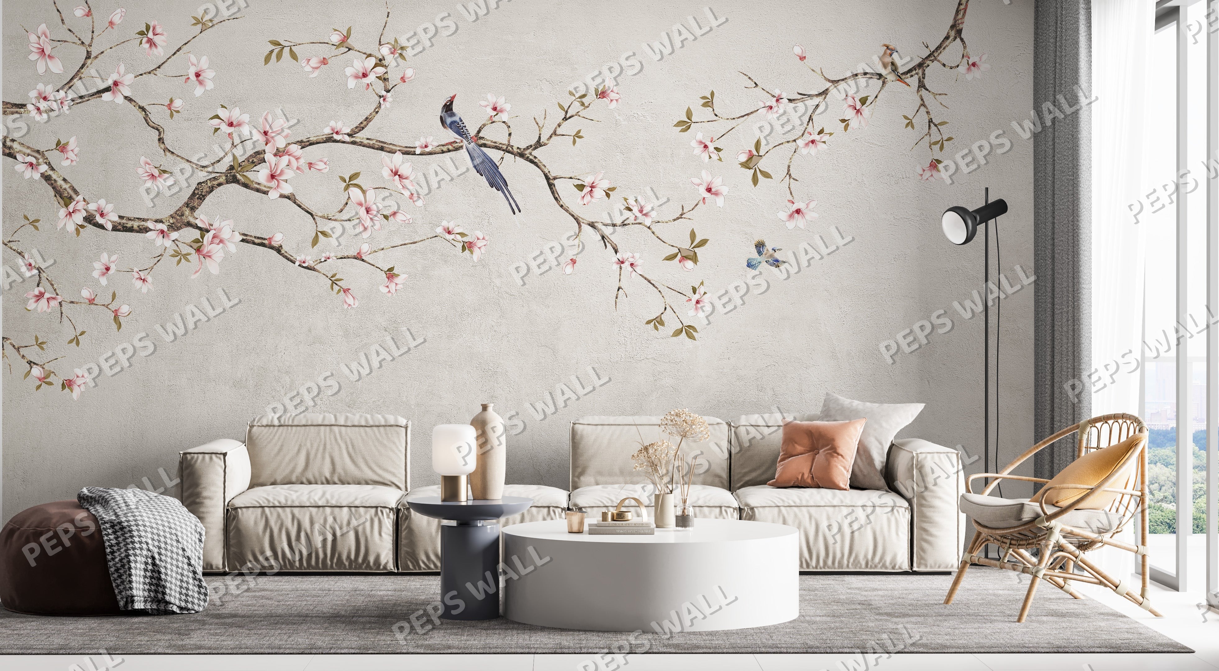 Offwhite Chinoiserie