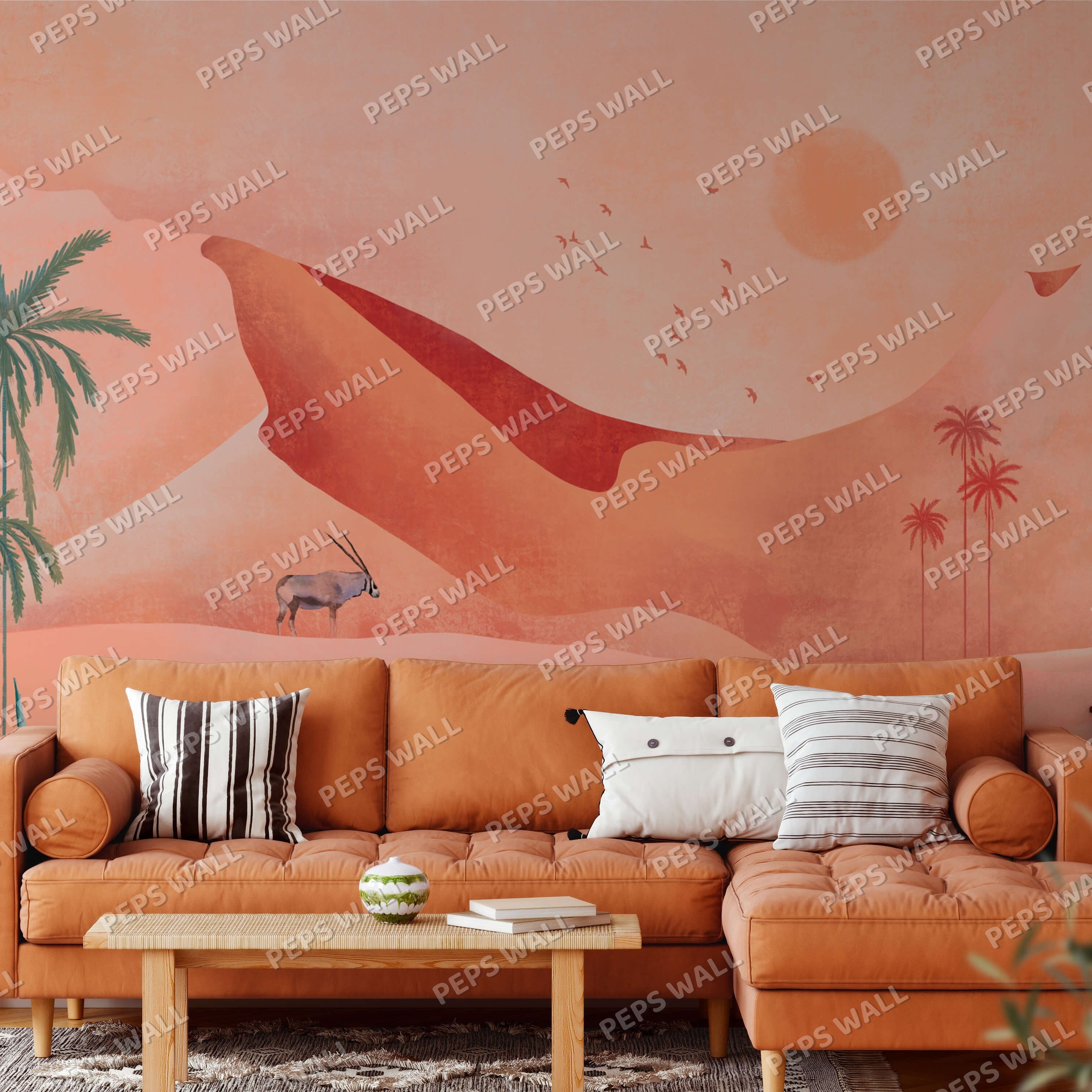 Dune — scenic landscape wallpaper Dubai, Peps Wall
