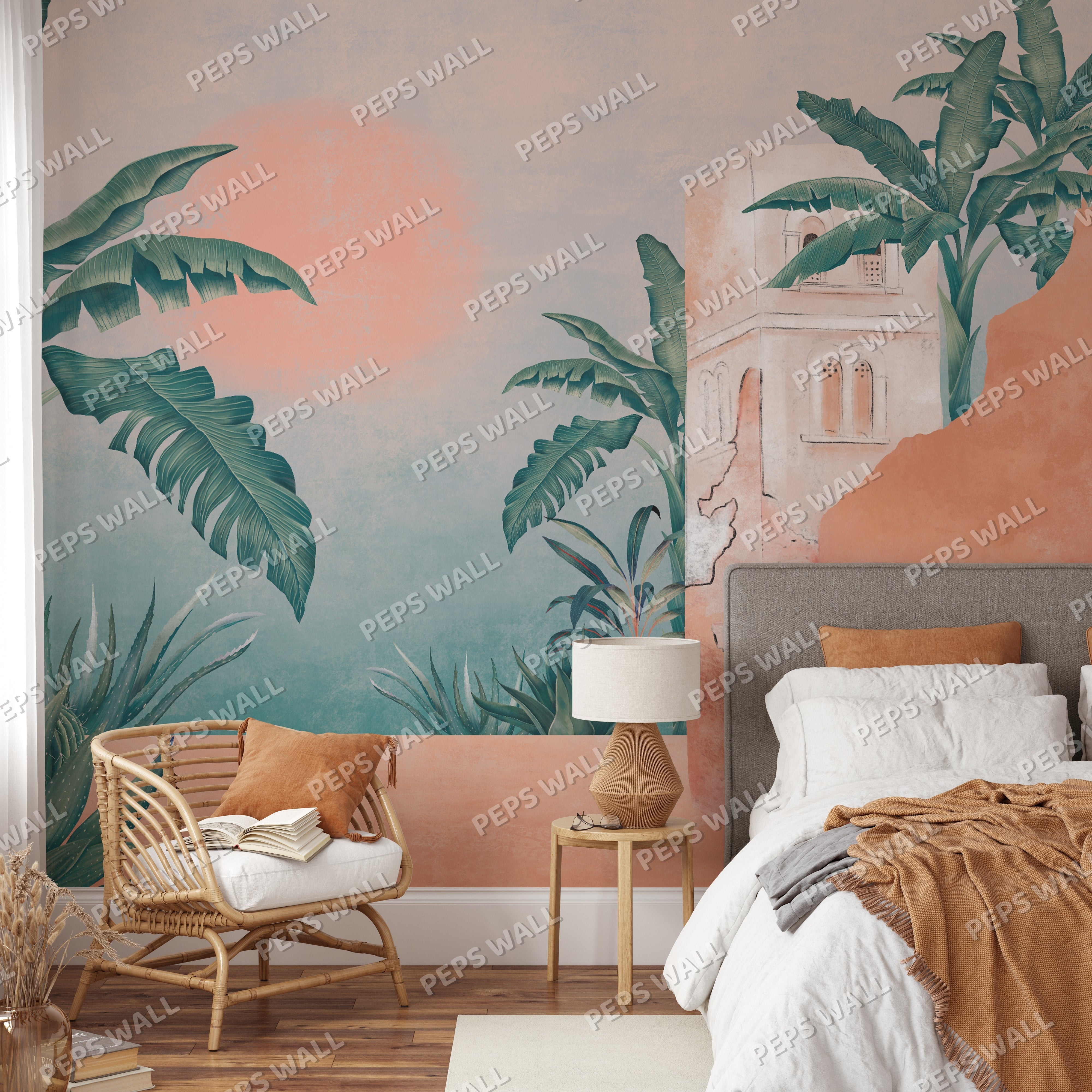 Eldorado — arabic majlis wallpaper Dubai, Peps Wall