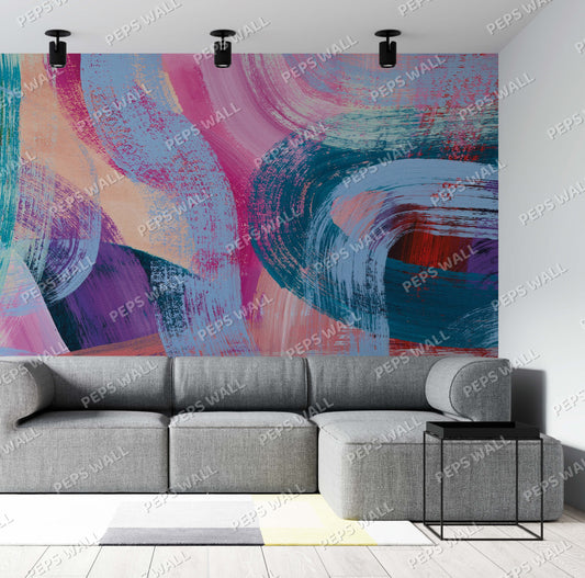Felicita — geometric wallpaper Dubai, Peps Wall