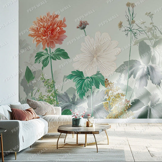Fontaineblau — landscape wallpaper Dubai, Peps Wall