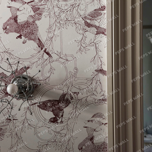Seigneurie — floral wallpaper Dubai, Peps Wall