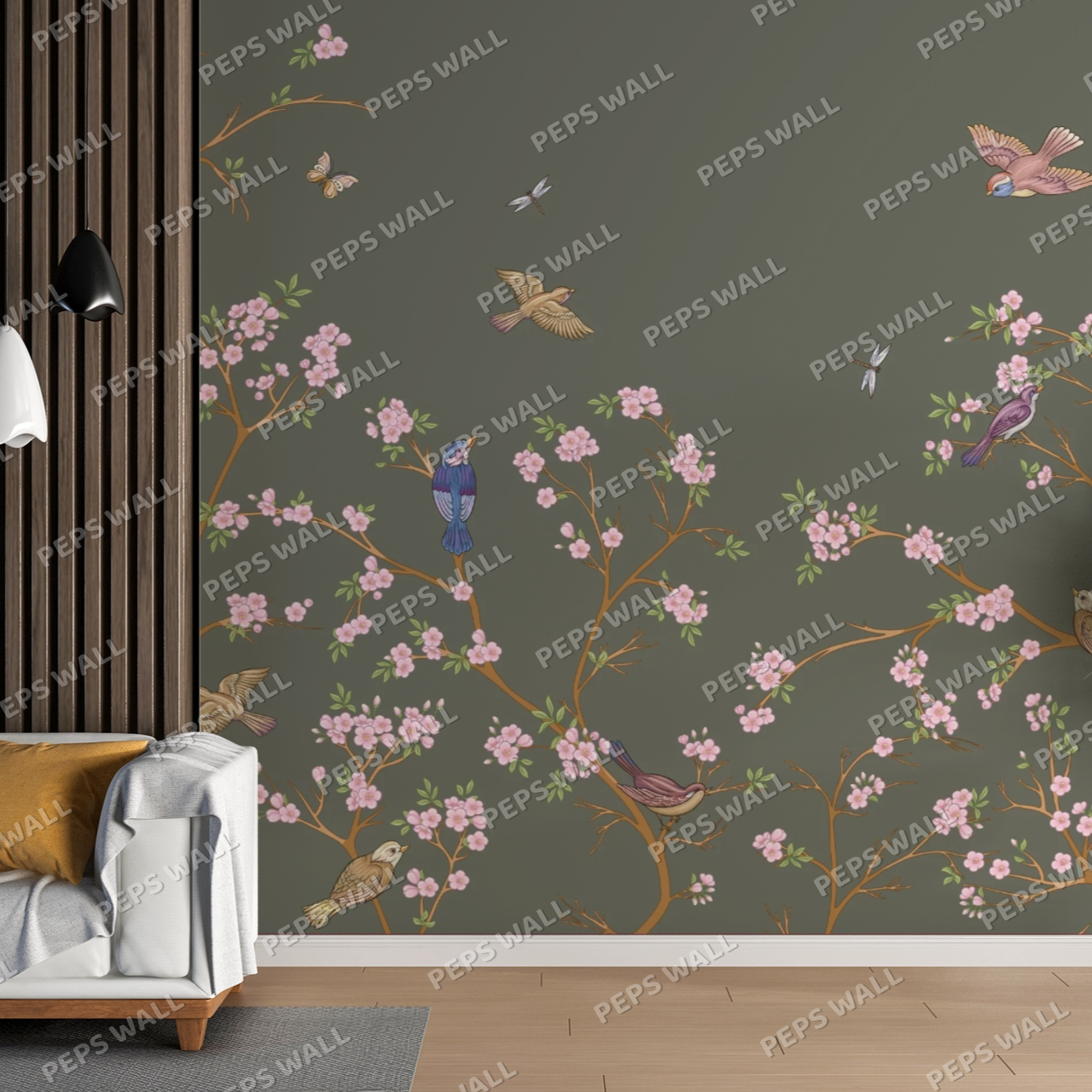 Woodvale — wood wallpaper Dubai, Peps Wall